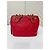 Chanel Tasche aus rotem gestepptem Leder mit Goldkette - Ansicht 3