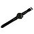 Louis Vuitton Tambour Uhr aus schwarzem Stahl