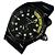 Louis Vuitton Tambour Uhr aus schwarzem Stahl - Ansicht 2