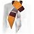 Foulard Choker in Seta Burberry Multicolore