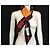 Foulard Choker in Seta Burberry Multicolore - vista 7