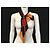Foulard Choker in Seta Burberry Multicolore - vista 9