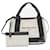 Balenciaga Navy Cabas Cream Cloth  ref.2037987