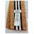 Foulard choker in seta Burberry multicolore  - vista 3