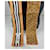 Foulard choker in seta Burberry multicolore  - vista 9