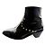 Stivali Zadig & Voltaire in pelle nera con borchie Nero