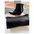 Stivali Zadig & Voltaire in pelle nera con borchie Nero - vista 2