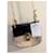 Borsa Chloé Drew piccola in python nero  - vista 3