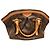 Borsa a mano Louis Vuitton Tivoli in pelle marrone Marrone scuro