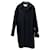 Autre Marque NON SIGNE / UNSIGNED Coats T.FR 48 Wool Black  ref.2038157