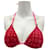 CHANEL Bademode T.International S Polyester Rot