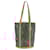 Bolsa Monogram Bucket GM Louis Vuitton Marrom Monograma Couro Couro envernizado  ref.2038616