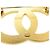 Spilla in metallo bicolore Coco Mark di Chanel Rosa D'oro - vista 4