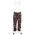 Pantalones cortos con cordón impresos Chloé en viscosa burdeos Roja - vista 4