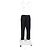 Ann Demeulemeester weite Hose mit Kordelzug aus schwarzer Wolle - Ansicht 6