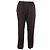 Pantalones de pierna ancha con cordón Haider Ackermann en algodón marrón Castaño Roja
