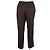 Pantalones de pierna ancha con cordón Haider Ackermann en algodón marrón Castaño Roja - vista 3