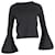 Marc by Marc Jacobs Co Pullover mit Glockenärmeln aus grauer Wolle
