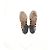 Zapatos Chloé Leopard con borde de concha en pelo de pony marrón - vista 11