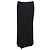 Gonna maxi asimmetrica con zip Ann Demeulemeester in lana nera