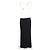 Gonna maxi asimmetrica con zip Ann Demeulemeester in lana nera - vista 6