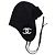 Timeless Cappello trapuntato Chanel in agnello nero shearling