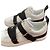 Sneaker V-Punk in pelle bianca e nera Valentino Bianco