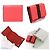 Portafoglio Trifold Loewe in rosa e rosso - vista 2