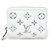 Cartera Lou de cuero de cordero LV SKI de Louis Vuitton Blanco