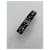 Barrette Chanel Coco Mark 2003 Nera in Resina con Strass Nero  - vista 4