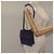 Borsa a Spalla GUCCI in Camoscio Blu Navy Auth ac3533 - vista 23