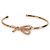 Bracciale a fiocco Tiffany & Co. in oro rosa 18k 0,82 CTW