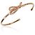Bracciale a fiocco Tiffany & Co. in oro rosa 18k 0,82 CTW - vista 3