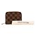 Monedero Zippy Damier Louis Vuitton Castaño - vista 7