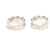 Hermès 2 Silber Klarheit Ringe T48 Silber Sterling Klarheit Ring x 2 US4.5 Hermes  - Ansicht 3