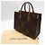 Borsa tote On the Go MM Monogram Louis Vuitton Marrone Marrone scuro - vista 5