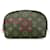 Pochete Tick Monograma Louis Vuitton Marrom Couro Plástico  ref.2040224