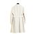 Prada 2016 Abrigo FR42 Ecru Gabardina Trench Coat Cinturón Mackintosh UK14 US12 Crudo - vista 5