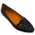 Sapatilhas de couro preto com bico cage Givenchy
