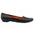 Sapatilhas de couro preto com bico cage Givenchy - vista 2