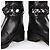 Timeless Botas largas de cuero Chanel Coco Mark 16K negras G32251, talla 37 EU Negro - vista 12