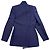 Jean Paul Gaultier Jacke Dunkelviolett Wolle Seide