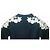 Eric Bompard Kaschmir Pullover Schwarz mit goldener Organza Stickerei - Ansicht 6