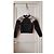 Eric Bompard Kaschmir Pullover Schwarz mit goldener Organza Stickerei - Ansicht 7