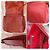 Chanel XL Tasche dunkelrot Baumwolle und Leder Bordeaux - Ansicht 12