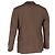 Chaqueta de traje de lino de doble botonadura Brunello Cucinelli en lana marrón - vista 3