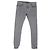 Saint Laurent Slim Fit Jeans aus grauem Baumwoll-Denim
