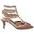 Zapatos Caged Rockstud Valentino Garavani en cuero rosa