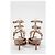 Zapatos Caged Rockstud Valentino Garavani en cuero rosa - vista 10