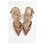 Zapatos Caged Rockstud Valentino Garavani en cuero rosa - vista 12